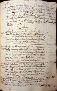 Livre de la trésorerie de la mairie de Berga