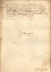 Plainte de Jaume Moxí, lieutenant de la bataille de la Vall de Lord, contre Pere Joan Solan, de Coforb, pour une rumeur avec Gaspar del Graner, de Berga, en ce qui concerne le château de Capolat de la basse vallée de Lord