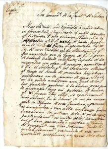 Lettre du commandant Lladós à son homologue français à Salau suite à l'arrestation d'un pasteur d'Alòs d'Isil et à l'attaque des miquelets sur les villes françaises