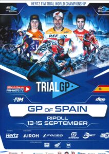 Affiche officielle du GP d'Espagne du Championnat du Monde de Trial