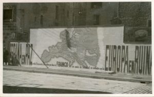 Fresque de propagande franquiste « L'Espagne en paix, l'Europe en ruines »