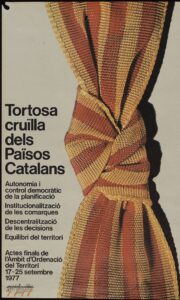 Affiche du Congrès de la Culture Catalane à Tortosa