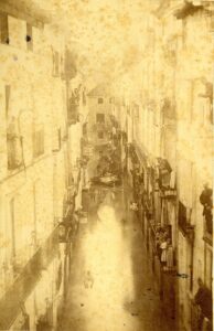 Photographie de l'inondation de Tortosa de 1866