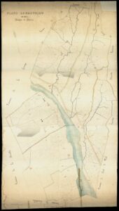 Plan géométrique de la ville de Llerona.