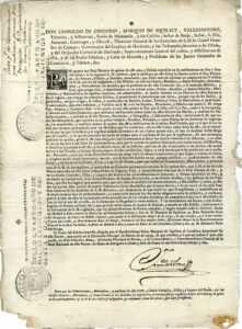 Décret royal de 1762