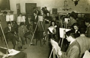 Cours de formation artistique à l'École d'Art de Tortosa