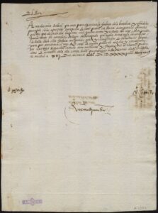 Lettre de Charles Ier aux conseillers de Barcelone