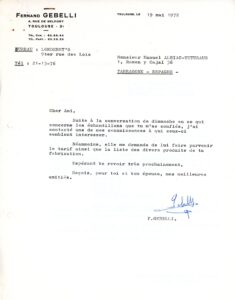 correspondance