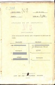 Autorisation matrimoniale pour l'octroi d'un acte de vente 1940