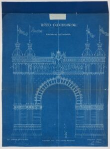 Élévation finale de l'Arc de Triomphe. 1887. Josep Vilaseca