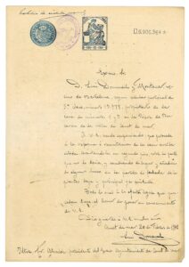 Permis de travaux pour la réforme de la maison de Lluís Domènech i Montaner dans le ruisseau Buscarons de Canet.