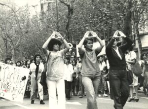 Femmes : manifestation féministe