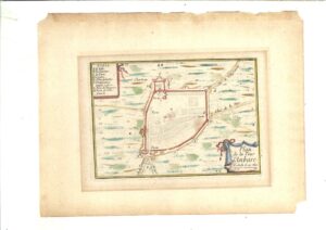 Plan et profil de Torredembarra