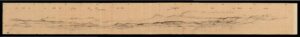 Croquis panoramique du territoire entre Gandesa et Corbera