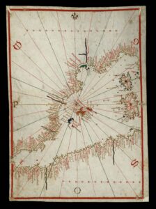 [Atlas nautique fragmenté des côtes méditerranéennes et atlantiques de l'Europe et de l'Afrique du Nord]